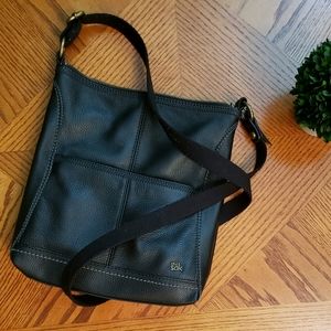 The Sak Crossbody Black Leather Purse
